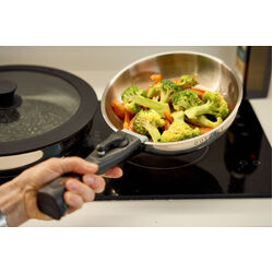 Outback Explorer Smart Storage Stainless Steel Pots & 28cm Fry Pan Set w/Storage Bag