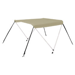 Oceansouth 2 Bow Bimini Top - 1.1M x 1.3M Sand