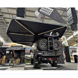 Outback Tourer 270 Plus Freestanding Awning With D Zipper - Passenger Side