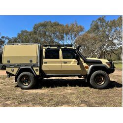 Clearview Power Boards [Pair] suits Toyota LandCruiser 79 Series Dual Cab, thick board, LED light (1984 - Current)