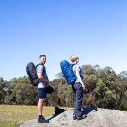 Explore Planet Earth Pegasus 55L Travel Bag Blue