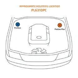 PreLine-Plus Pre-Filter + ProVent Combo Kit For Toyota Prado 150/155 Series 2.8L 15-21