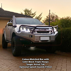 PSR Ambush Bar Isuzu D-MAX 1 (Strut Front) 2012-2017 Ambush Triple Hoop Bullbar