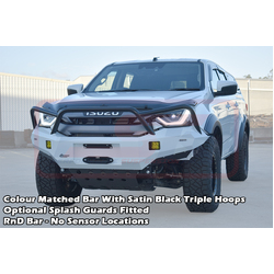 PSR Ambush Bar Isuzu D-MAX 3 2021-2024 Ambush Triple Hoop Bullbar