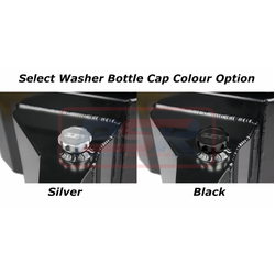 Performance Suspension Racing Nissan Navara NP300 4" Stainless Snorkel and Airbox (Powdercoated Finish) with Black Cap