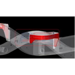 Performance Suspension Racing Nissan Patrol GQ-GU Front Coil Tower Brace Kit (Suits standard tower)