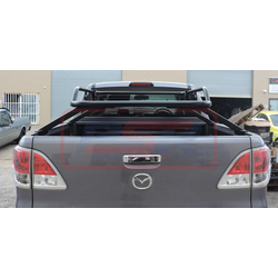 Performance Suspension Racing Baja Rack Universal Tub Rack with Roof Height (570mm) Leg Set of 4