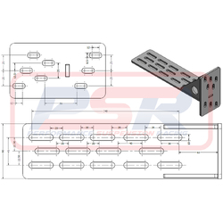 Performance Suspension Racing Universal Heavy Duty Awning Bracket