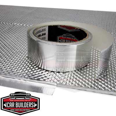 Car Builders Light Face Peel & Stick Heat Shield 500mm x  600mm