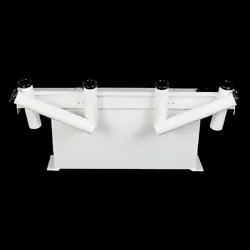 Prowave Bait Board Live Bait Tank 6 Rod Holders With Window - Large - Unpainted