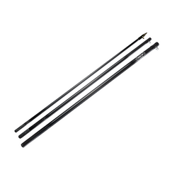 Hookem 2 X 4.5M (15FT) 3 Piece Carbon Fibre Poles Only- No Bases - To Suit 42mm Outrigger Bases