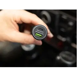 Quad Lock 360 Accessory - Dual Usb 12v Car Charger