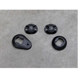 Quad Lock Base - Concealed Small - Concealed Through Cable