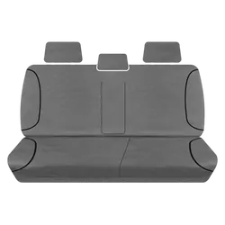 Tuff Terrain Canvas Black Seat Covers to Suit Isuzu D-Max Dual Cab TFR LS-Terrain 02/18-2020 REAR