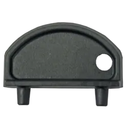 Attwood Vented Deck Fill - Stainless Steel - Angled - 83mm