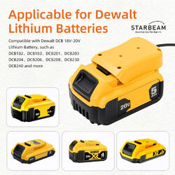 Starbeam Starlink Mini Dewalt 18V Battery Adapter