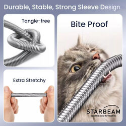 STARBEAM Starlink Gen3 Outdoor Armoured Stainless Steel Sleeve Ethernet Cable 30m