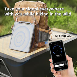 STARBEAM Starlink Mini Silicone Protective Cover with Hang Hooks - White