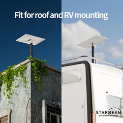 STARBEAM Starlink Gen 3 Standard Plastic Pole Adapter for 37-48mm Pole