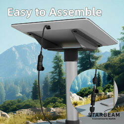 STARBEAM Starlink Flat High Performance SPX Plug to RJ45 Ethernet Adapter Cable