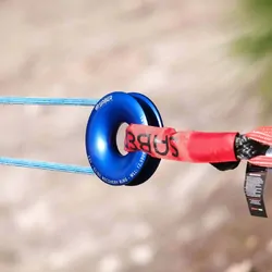 Saber Offroad Ezy-Glide 12,500 WLL Recovery Ring & Bag - PINK