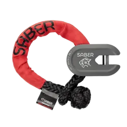 Saber Offroad 7075 Alloy Winch Shackle Short - Cerakote Black