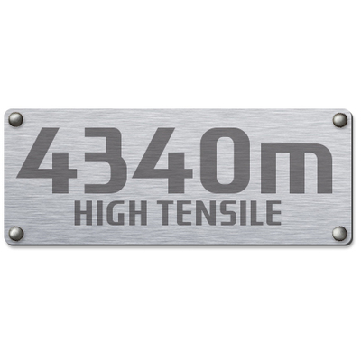 Superior Drag Link Comp Spec 4340m Solid Bar 2-6 Inch (50-150mm) Lift To Suit Nissan Patrol GU Ute and Pre 1/2000 Wagon Adjustable (Each)