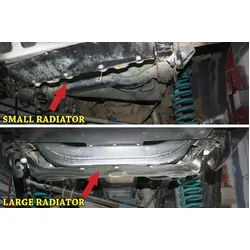 Superior Steering Radiator Guard Suitable For Nissan Patrol GU (Large Radiator) Front - SUP-GUPATLRGGRD