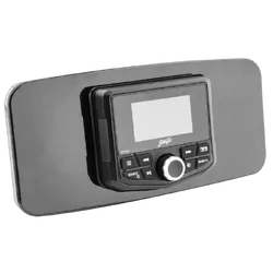 Universal Marine Dash W/3" Hole - Black