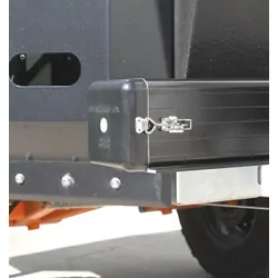 Supa Peg Pole Carrier Double Door 1580mm Black Powder Coated