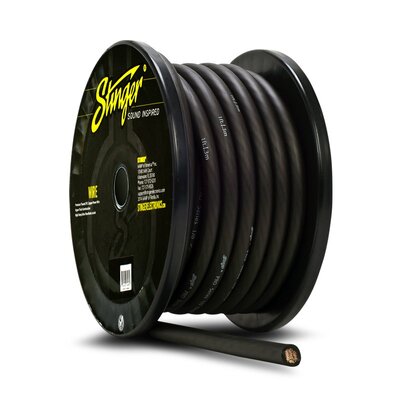 1/0Ga Black Cable (15 Mtr Roll)