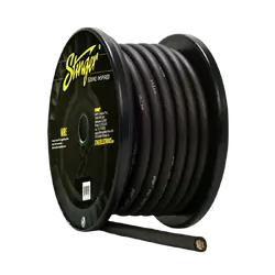 1/0Ga Black Cable (15 Mtr Roll)