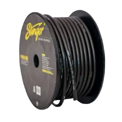 4Ga Black Cable (30 Mtr Roll)