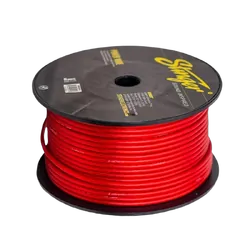 8Ga Red Cable (76 Mtr Roll)