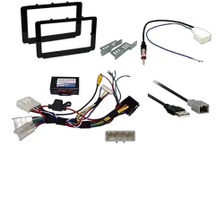 Heigh10 Infotainment Kit (Includes: Bkto1112/ Staat10M/ Swi-Ty02/ Axusb-Ty4/ Sctyrt5/ Cph-Sti01/ Un1810) to suit Toyota