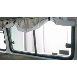 Second Row Port Window Shades to suit Toyota LandCruiser Troop Carrier (75/78 Series; 1984-Present)