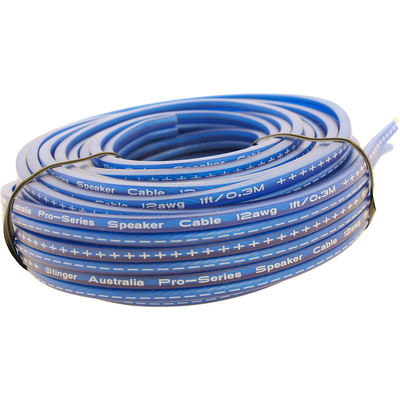 12Ga Blue Speaker Cable (12 Mtr Roll)