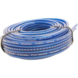 12Ga Blue Speaker Cable (12 Mtr Roll)