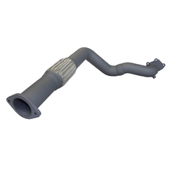Redback Extreme Duty Exhaust Dump Pipe for Toyota Landcruiser 75 78 79 Series with 1HZ