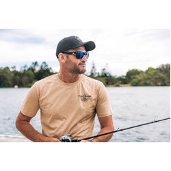 Nomad Design T-Shirt Squidtrex Rising - Tan - L