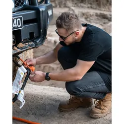 Tuff Terrain 15T Soft Shackle with Braided Sheath