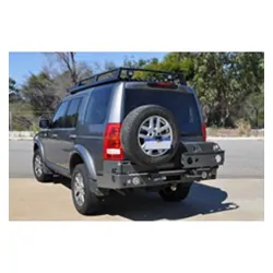 Twin Rear Spare Wheel Carrier to Suit Landrover Discovery 3 without reverse Sensors 04/2005-09/2009