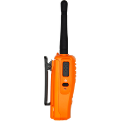 5/1 Watt Ip67 Uhf Cb Handheld Radio - Blaze Orange Car Kit