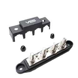 4 Way Distribution Block Negative 8mm