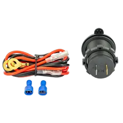 VES 12/24v Quick Charge Socket - USB C + USB Quick Charge 3.0