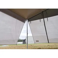 Xtend Outdoors Premium Long Side Shade Wall 17ft Centre Zip Long Shade Wall