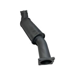 Redback Extreme Duty Straight Piped Resonator (Offset/Offset, 5 inches Round)