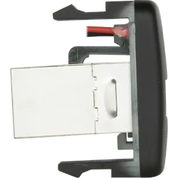 Rj45 Pass-Through Adaptor - Type 2 (Red)