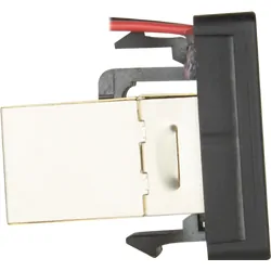 Rj45 Pass-Through Adaptor - Type 1 (White)