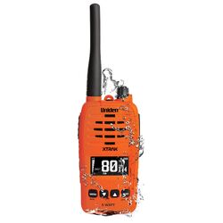 Uniden XTRAK 50-O Orange 5 Watt Waterproof Smart UHF Handheld Radio